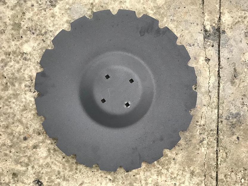 1680130040SST Диск"Ромашка" 455x4мм Unia Ares 4 отв. D=10*10 мм на расстояние 100 мм. Турция фото 1