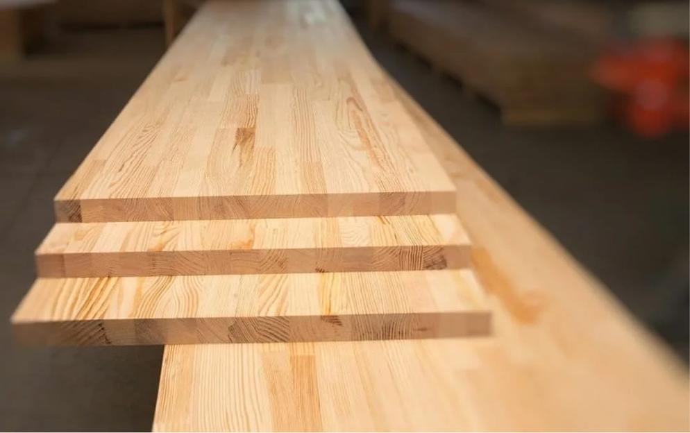 Мебельный щит Слэбус групп сосна экстра сращенный 30 мм ОПТ фото 1