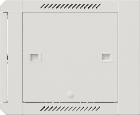 Шкаф коммутационный NTSS Премиум (NTSS-W6U6060GS-2) настенный 6U 600x600мм пер.дв.стекл 60кг серый IP20 сталь фото 3