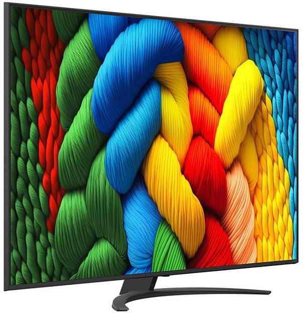 Телевизор LED LG 75" 75NANO81A6A.ARUG синяя сажа 4K Ultra HD 60Hz DVB-T DVB-T2 DVB-C DVB-S DVB-S2 USB WiFi Smart TV фото 6