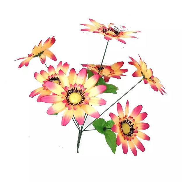 Букет с ромашками 7 голов 44см 350-487 фото 1