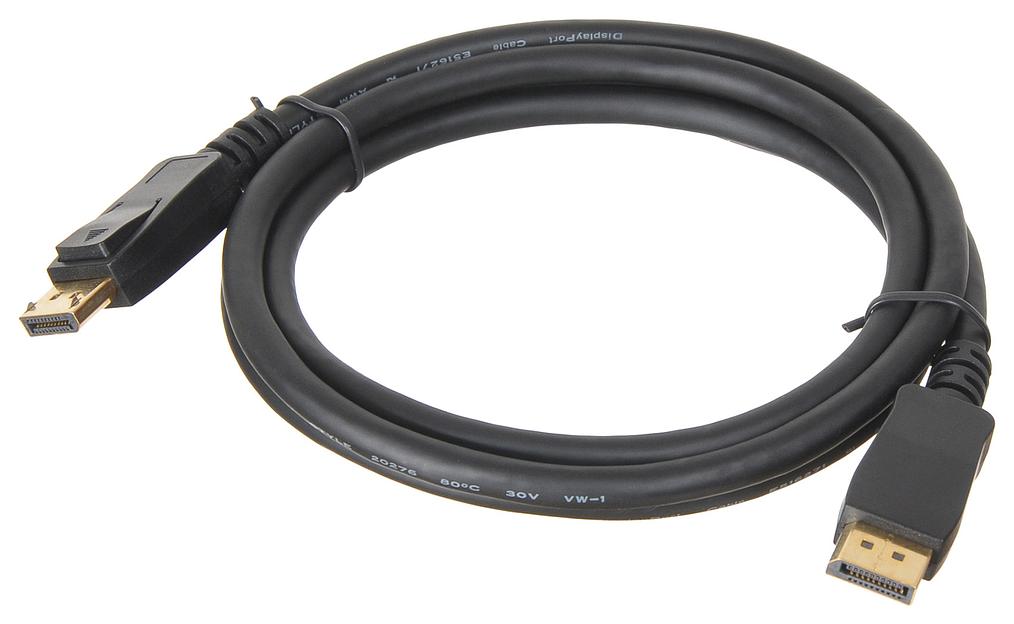 Кабель аудио-видео Buro DisplayPort (m)/DisplayPort (m) 1.5м. черный (BHP-DPP-1.4-1.5) фото 1