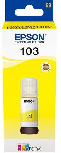 Картридж струйный Epson 103Y C13T00S44A желтый (7500стр.) (65мл) для Epson L3100/3110/3150 фото 1