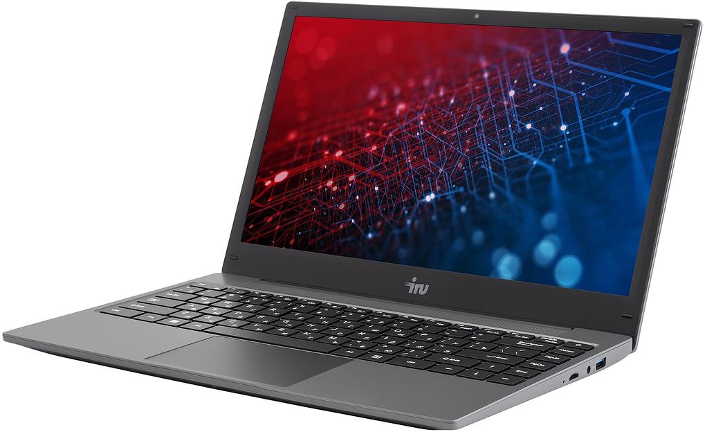 Ноутбук IRU Tactio 14RLH Ryzen 5 7430U 16Gb SSD256Gb AMD Radeon Vega 7 14" IPS FHD (1920x1080) Windows 11 Pro 64 grey WiFi BT Cam 4000mAh (2084810) фото 3