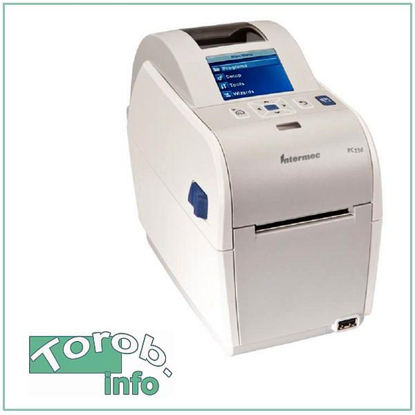 Принтер этикеток Intermec PС23 RFID 300dpi PC23DA1010132. LCD, RFID HF, USB, USB-host фото 1