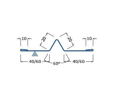ФЭС-11 стыковочная рейка на стык панелей, доборный элемент, опт фото 1