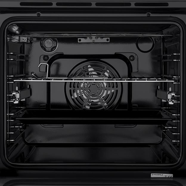 Духовой шкаф Электрический Maunfeld EOEFG.566RBG.RT черный фото 4