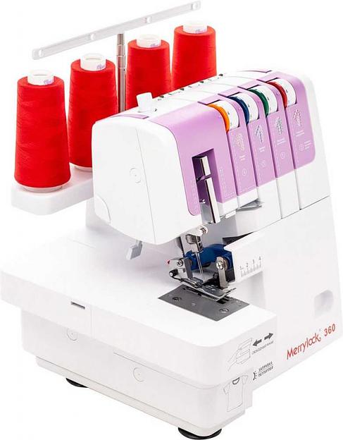 Оверлок Merrylock 360 белый фото 2