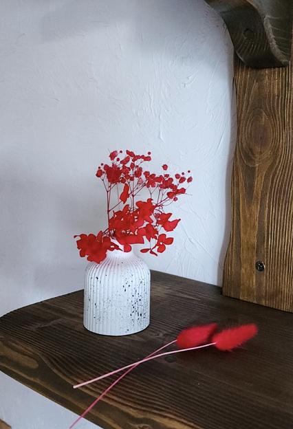 Интерьерная ваза «Мини в рубчик», опт фото 1