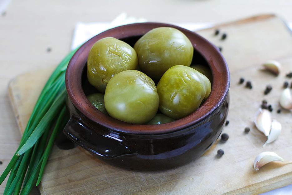 Помидоры соленые зеленые ОПТ фото 2