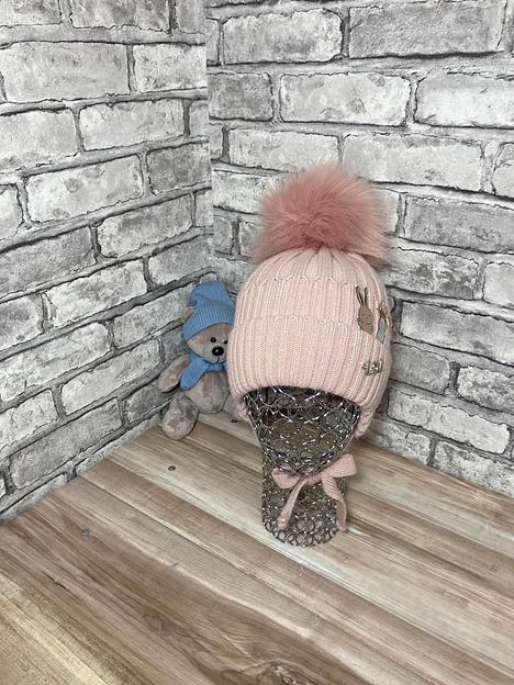 Шапка детская зимняя для девочки фото 1