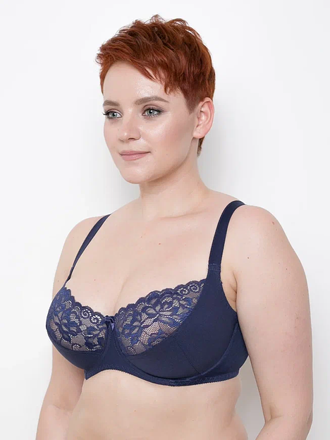 Бюстгальтер АйЛайк модель № 10294 цвет синий ОПТ фото 1