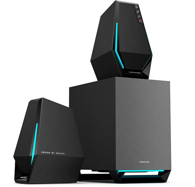 Колонки Edifier G1500 MAX 2.1 черный 30Вт BT фото 4