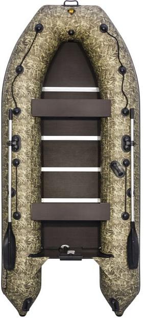 Лодка Ривьера 3600 СК Компакт, 3600*1600*460 мм., цвет: камуфляж камыш фото 1