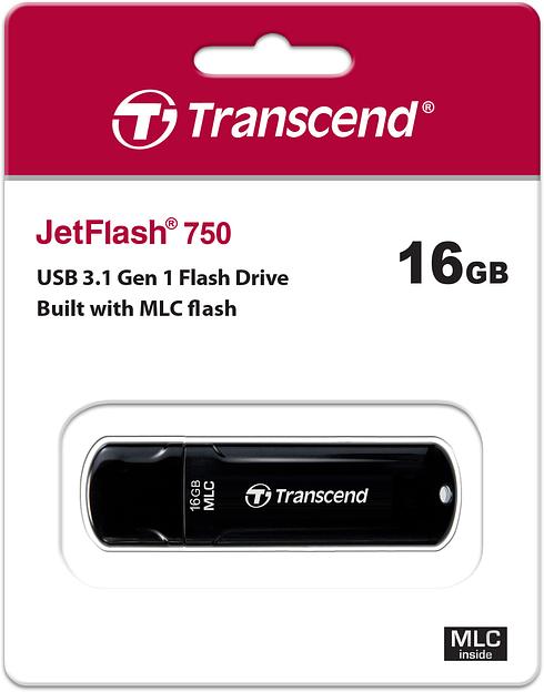 Флеш-накопитель Transcend JetFlash 750 (TS16GJF750K) фото 5