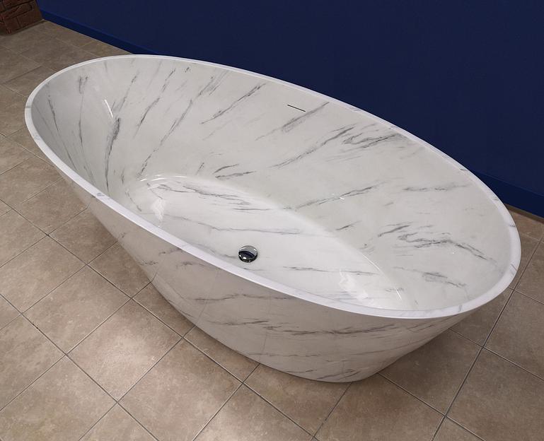 Ванна овальная отдельностоящая ESSE «MOOREA» ОПТ фото 7