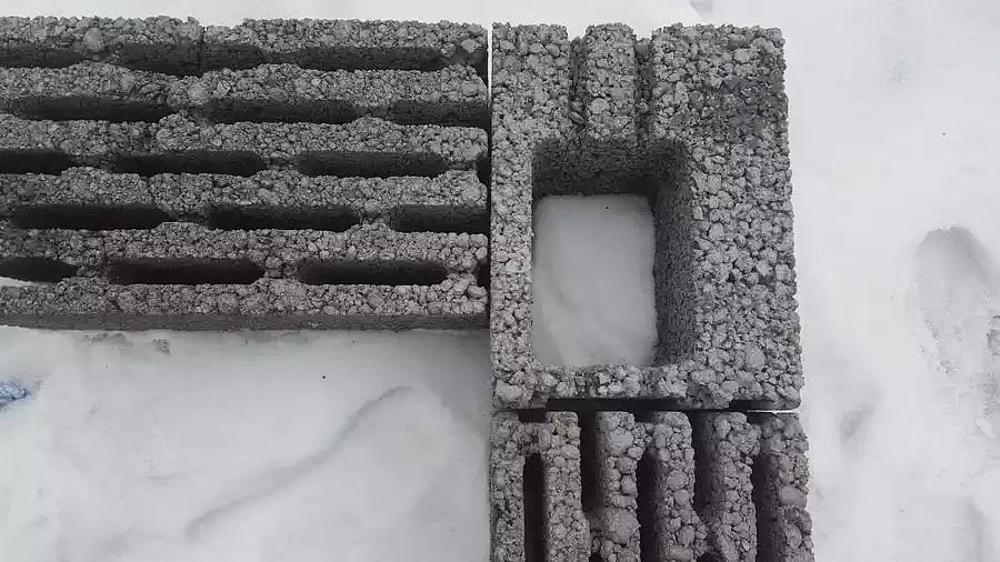 Керамзитобетонные блоки (угловые) 190х300х400 мм ОПТ фото 1