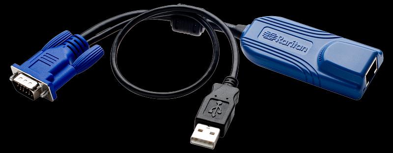 Модуль компьютерного интерфейса (CIM) D2CIM-VUSB с поддержкой VirtualMedia. Подключение 1 USB-сервера к устройствам серий DKXII и DKSXII. фото 1