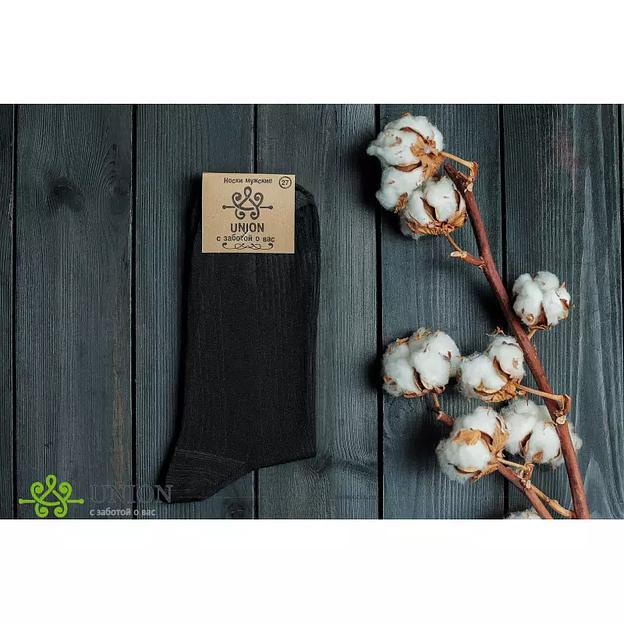 Носки мужские 10 пар «Черная полоска» ОПТ фото 4