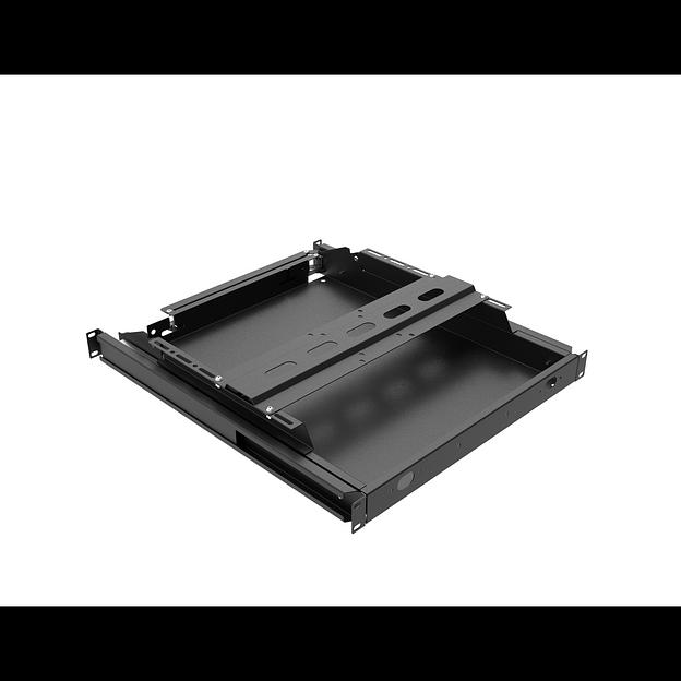 Полка выдвижная для монитора в шкафы глубиной 800мм (глубина полки 550мм), цвет черный (SNR-SHELF-MONITOR-550) фото 2