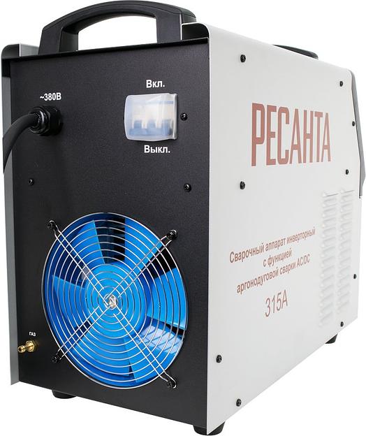 Сварочный аппарат Ресанта САИ-315АД инвертор MMA DC/TIG DC 13.8кВт фото 7