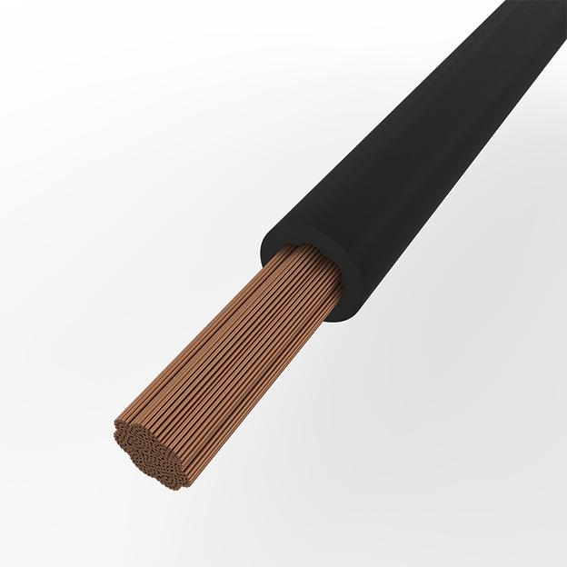 Кабель гибкий сварочный КГтп-ХЛ 1х16 кв. мм, длина 10 метров, REXANT фото 1