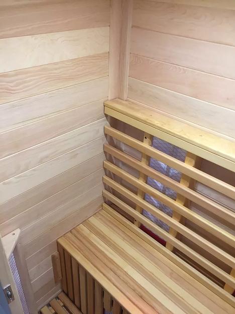 Двухместная ИК сауна с керамическими нагревателями фото 4