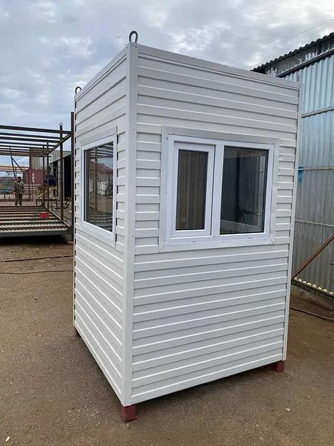 Охранный пост 1,5х1,5 м без козырька фото 1