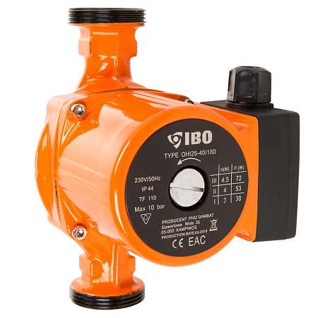 Циркуляционный насос IBO OHI 25 40/180 для системы отопления фото 1