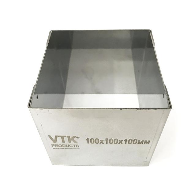 Форма для выпечки и заморозки Квадрат 100х100 мм высота 100 мм фото 4