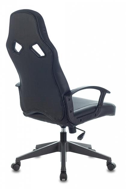 Кресло игровое Бюрократ ZOMBIE DRIVER черный/белый искусственная кожа с подголов. крестовина пластик фото 8