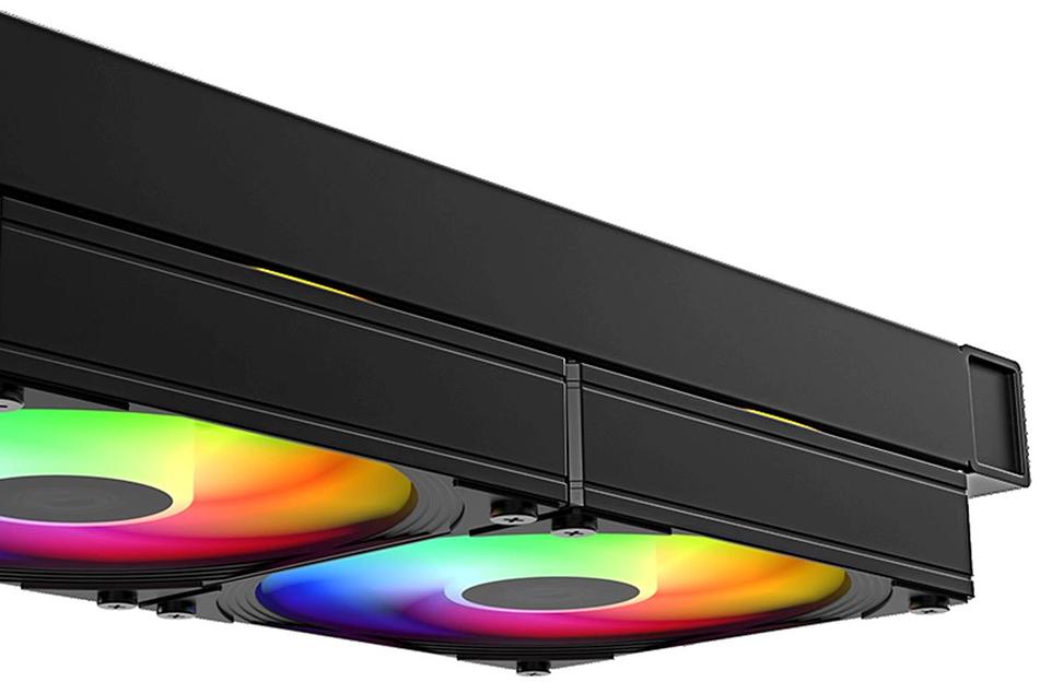 Система водяного охлаждения ID-Cooling FX240 Inf ARGB Soc-AM5/AM4/1151/1200/2066/1700 черный 4-pin + 3-pin 27.2dB Al+Cu 300W Ret фото 4