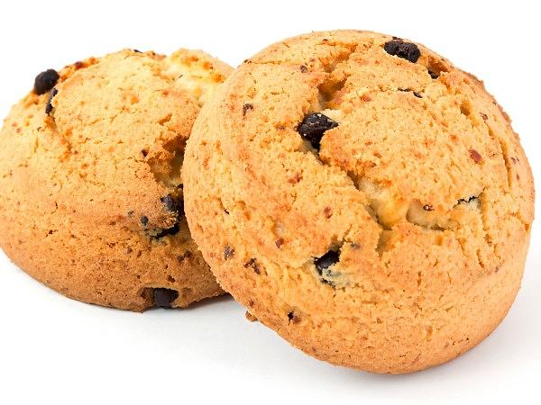 Печенье творожное с шоколадной крошкой ОПТ фото 1