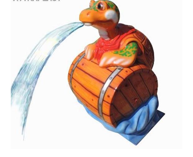 Фонтан «Черепаха на бочке» фото 1