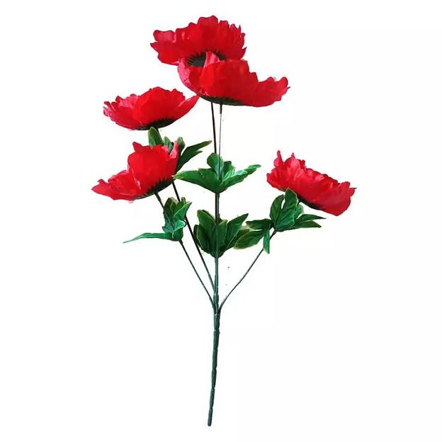 Букет с пионами 5 голов 57см 379-624 фото 1