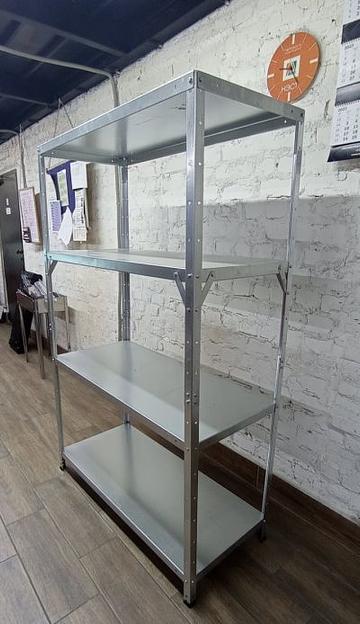 Стеллаж разборный телескопический (12414) СРТ 930-1810/900/400/0,9/0,7/4/Zn ОПТ фото 1