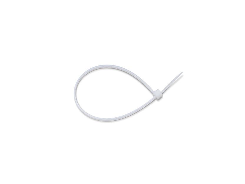 Стяжка нейлоновая, бел. 4*200 mm Ripo (упак. 100 шт.) фото 1