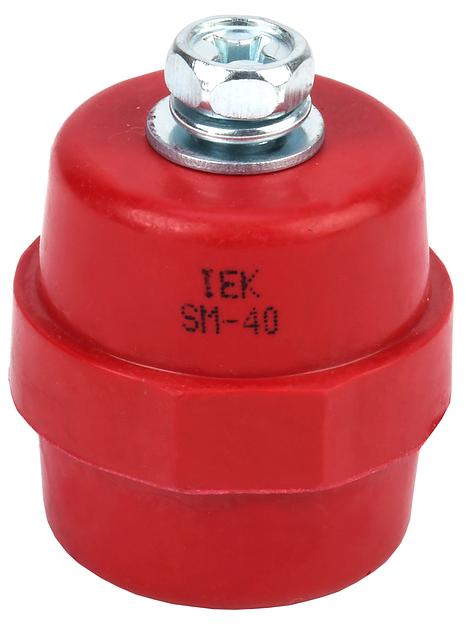 Iek YIS11-40-12-B Изолятор SM40 (М8) силовой с болтом ИЭК фото 1