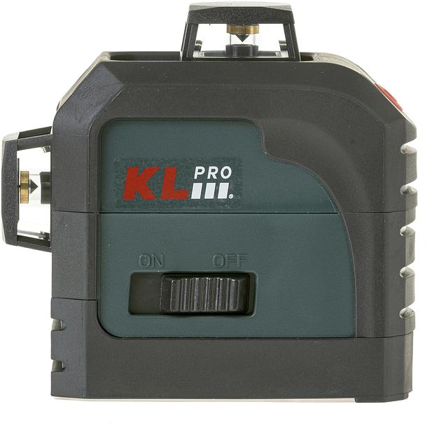 Уровень лазер. Klpro KLLZR93 2кл.лаз. 635нм цв.луч. красный 3луч. фото 2