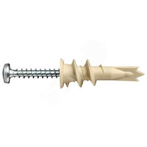 Анкер с шурупом 14х39 для гипсокартона 100 шт. фото 1