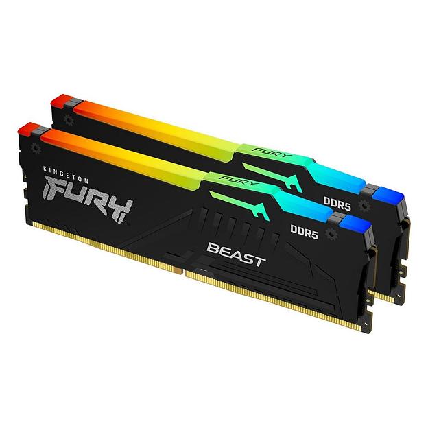 Kingston DDR5 16GB Kit (2x8Gb) 5200 MT/s CL36 KF552C36BBEAK2-16 фото 2