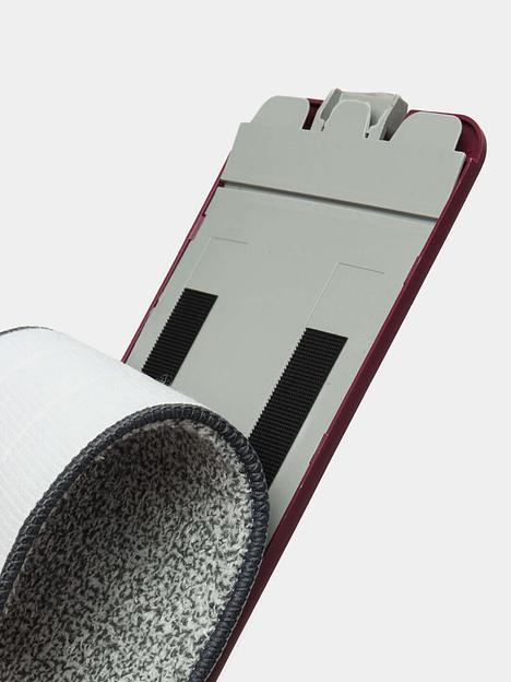 Комплект ведро 8 л с системой отжима и швабра с дополнительной насадкой CJ-008 синий, зелёный, бордовый фото 5