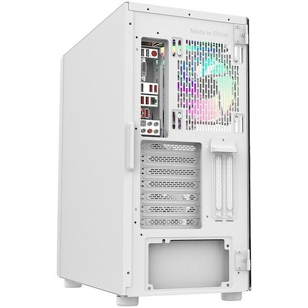 Корпус Alseye Ai, Без БП, EATX, белый, 2xRGB FAN, 2xUSB2, 1xUSB3, бок: закалённое стекло (AS.07.0104) фото 5