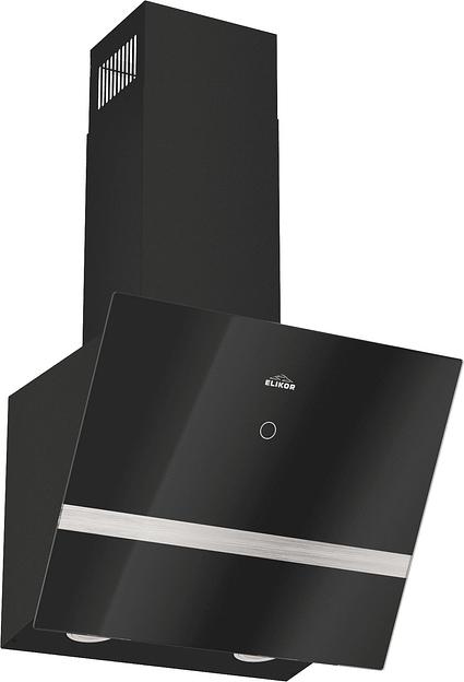 Вытяжка встраиваемая Elikor Rise BK60 черный управление: сенсорное (1 мотор) фото 2