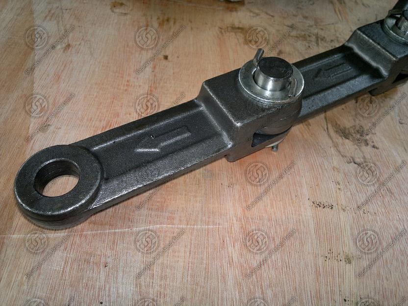 Цепь тяговая вильчатая Р1-200 разборная с фиксацией пальца проволочным шплинтом по ГОСТ 12996-90 фото 4