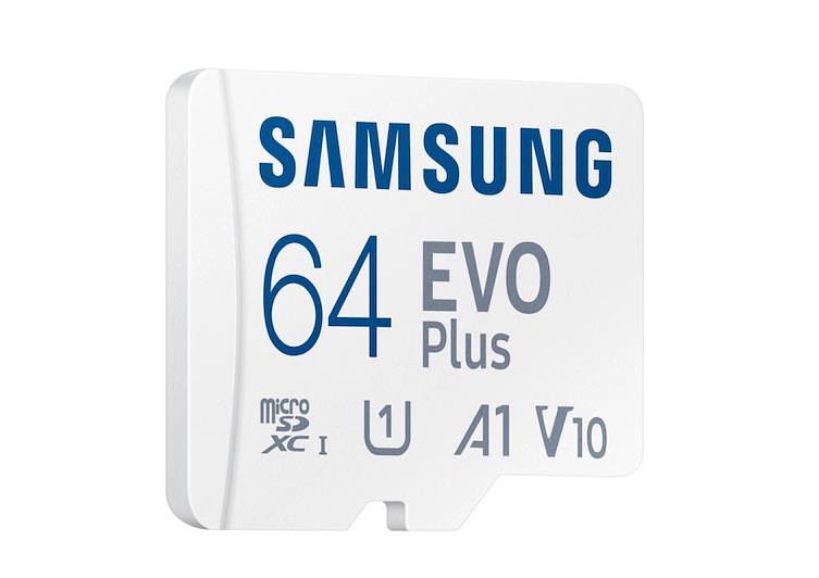 Карта памяти MICRO SDXC EVO+ 64GB V10 W/A MB-MC64SA/CN SAMSUNG фото 3
