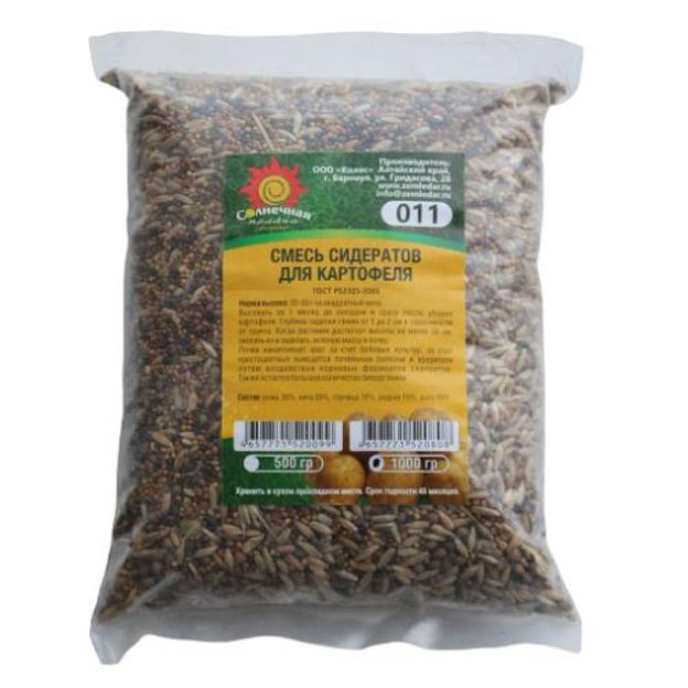Смесь сидератов Солнечная поляна «Для картофеля» 1 кг ОПТ фото 1