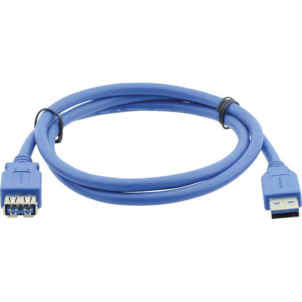Кабель USB-A 3.0 вилка-розетка, 1,8 м Kramer C-USB3/AAE-6 фото 1