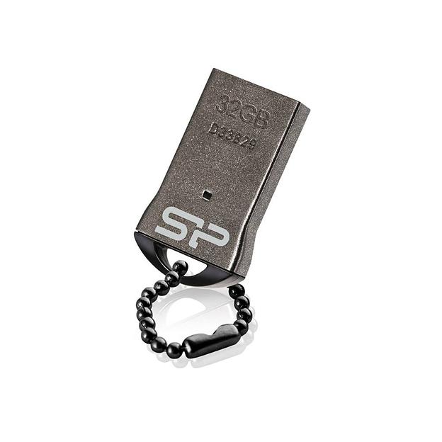 Silicon Power USB Drive 64GB Touch T01, USB 2.0, Черный фото 1