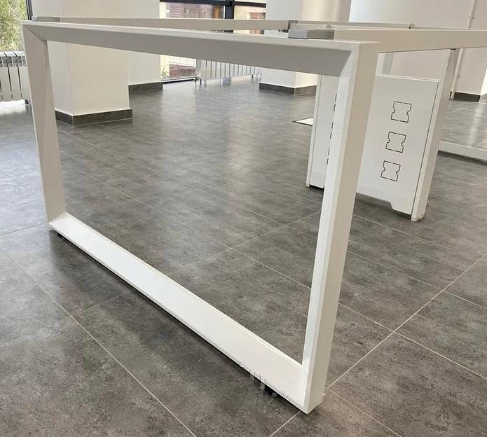 Стол (бенч-системы) на 2 человека для офиса 1200х1200х750 мм, под заказ фото 3